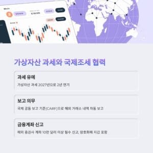 2025년 세법 개정을 나타내는 플랫 디자인 일러스트